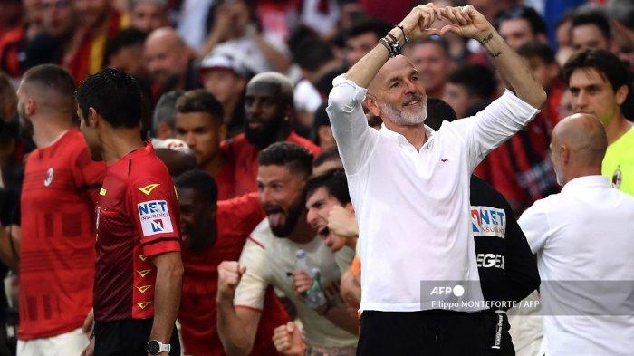 AC Milan Sukes jadi Juara Liga Italia, Kebahagiaan Stefano Pioli Langsung Sirna